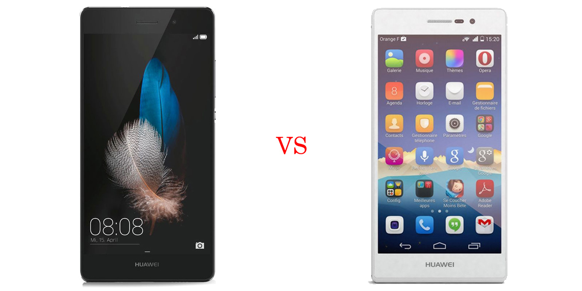 Huawei P8 versus Huawei Ascend P7 3
